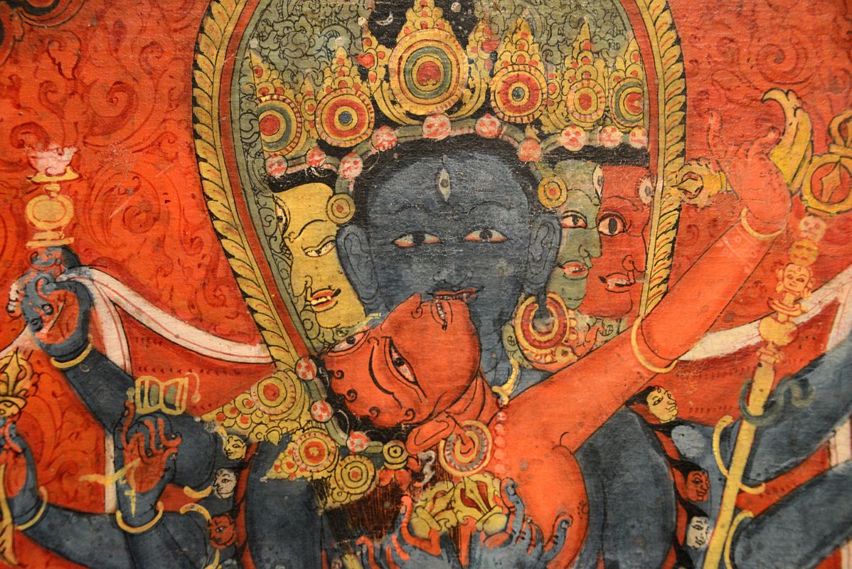 04-2 Chakrasamvara and Vajravarahi, 1575-1600, Nepal - New York Metropolitan Museum Of Art